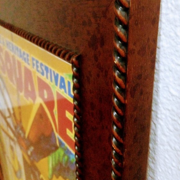 Framed, signed & numbered, 2008 Jazz Fest poster. New Orleans - Picture 3 of 4